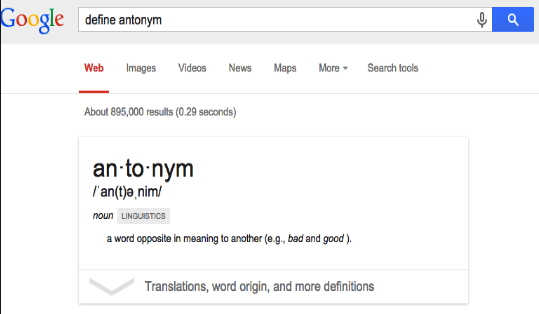 Google Search Gets Improved Dictionary Definitions With Sample
