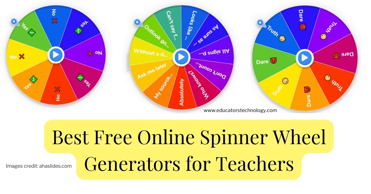 Spinner, Teaching Tools
