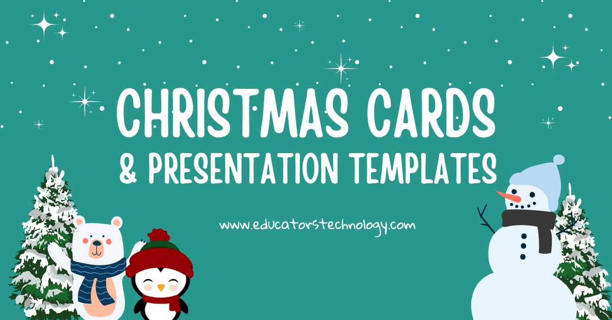 free christmas card templates