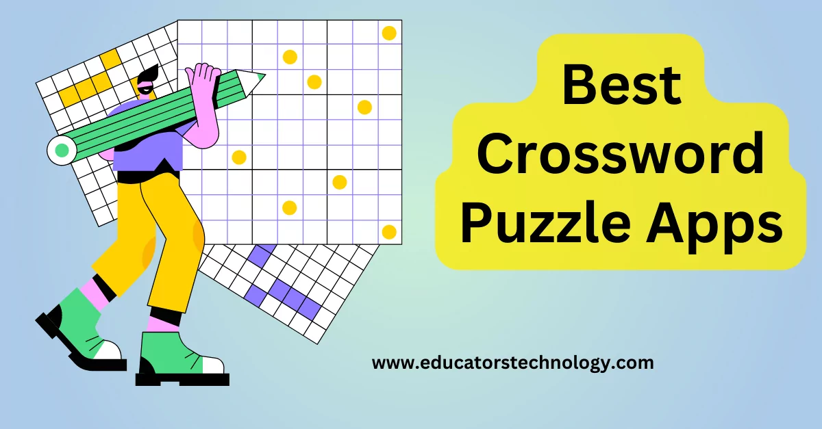 12 Best Crossword Puzzle Apps Educators Technology