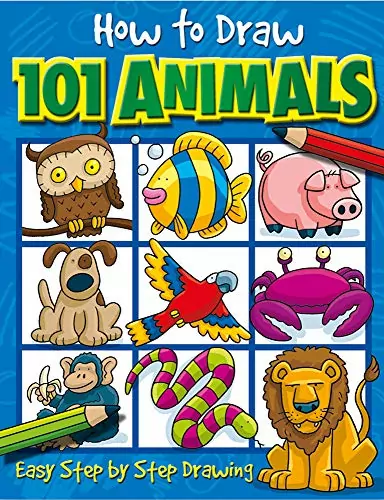 How to Draw Animals for Kids: How to Draw for Kids Simple Step-by-Step  illustrations - (Activity Books for Kids Ages 3-5,5-7,6-8) Easy for Kids to  D (Paperback)