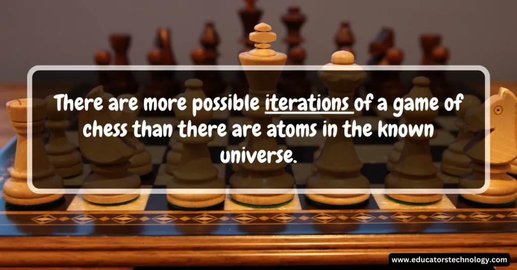 Fact of the Day : There are more possible iterations of a game of chess  than there are atoms in the known universe. Visit…