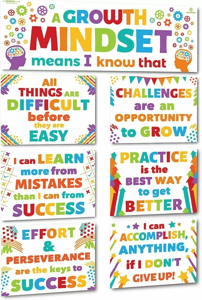perseverance classroom poster