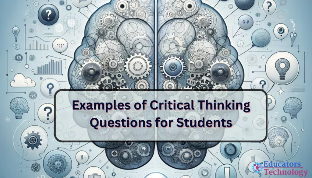 critical thinking questions and answers for high school students
